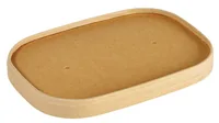 BioPak Deckel Brick Box Medium 500 - 1000 ml, Braun, 25 Stück - Detailfarbe: Braun - Materialtyp: Papier - Material: Pappe - Verpackungseinheit: 25 Stück