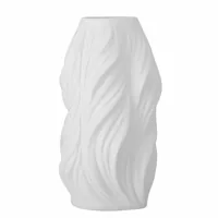 Bloomingville Vase Isold 22 cm, Nature - Assortiert: Nein - Höhe: 22 cm - Detailfarbe: Nature - Detailmaterial: Steingut - Grundmaterial: Keramik