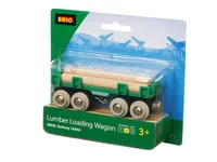 BRIO Eisenbahn Langholzwagen - Kategorie: Eisenbahnwagen & Lokomotiven - Fahrzeuge & Anhänger - Altersempfehlung ab: 3 Jahren - Material: Holz - Kunststoff - Nachhaltigkeit: FSC®