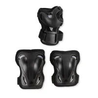 ROLLERBLADE Protektorenset Skate Gear 3 Pack - Körperbereich: Ellbogen - Knie - Hände - Zielgruppe: Herren - Damen - Set: Ja - Farbe: Schwarz - Grösse: L