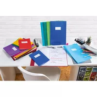 HERMA Heftschoner 10er Set A4 gedeckt 6 Farben