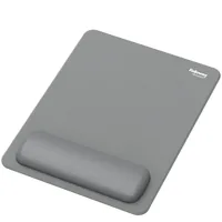 Fellowes Ergonomische Mausmatte Breyta mit Handgelenkauflage Grau - Tiefe: 210 mm - 280 mm - Breite: 210 mm - 280 mm - Detailfarbe: Grau - Form: Rechteck - Höhe: 17.5 mm - Handgelenkauflage: Ja