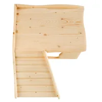 Resch Wohlfühlhaus Grossglockner 39 x 50 x 25 cm - Nagetierart: Degu - Zwergkaninchen - Chinchilla - Kaninchen - Ratte - Material: Holz - Tierart: Nager