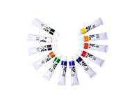 Marabu 122000090 acrylic paint 12 ml Black, Blue, Green, Orange, Red, White, Yellow Tube