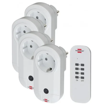 Comfort-Line Funkschalt-Set CE1 4001 (weiß, 4 Stück)