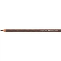 FABER-CASTELL Buntstift Jumbo Grip Schokobraun 12er