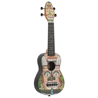 Ortega Guitars Keiki Ukulele Pack Soprano Ukulele Agathis / ABS Totem Set - K2-TM