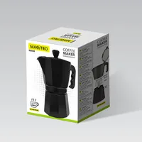 3 cup coffee machine MAESTRO MR-1666-3-BLACK Black