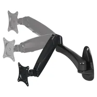 Arctic Cooling Wandhalter W1-3D bis 8 kg – Schwarz - Eigenschaften: Neigbar - Drehbar - Schwenkbar - Maximale Bildschirmgrösse: 43  - Detailfarbe: Schwarz - Maximale Tragkraft: 8 kg - Anzahl Bildschirme: 1