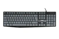 iBox IKC2010G keyboard Home USB QWERTY English Grey, Black
