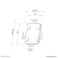Neomounts WAH Tablet 7,9""-11"" 360 weiß