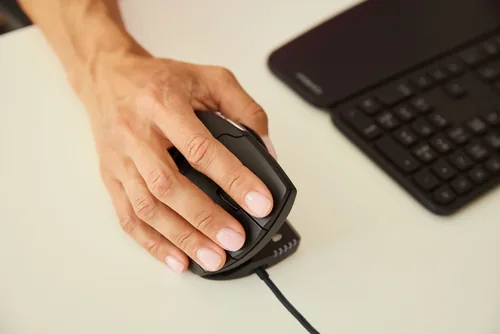 Contour UniMouse wired USB Type-A rechtshänder schwarz matt retail