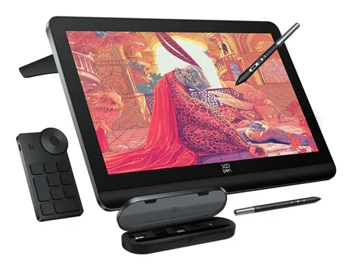 XP-PEN Grafiktablet Artist Pro 19 Gen. 2 - Stromversorgung: Netzbetrieb - Aktive Arbeitsfläche: 409 mm x 230 mm - Anzahl Druckstufen: 16384 × - Detailfarbe: Schwarz - Schnittstellen: USB Typ C - Display vorhanden: Ja