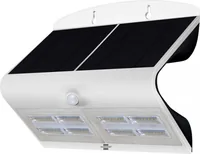 Brennenstuhl Wandleuchte Solar-LED-Wandleuchten 3000 - 6000 K - Dimmbar: dimmbar - Lichtfarbe: Neutralweiss (NW) - Zusätzliche Ausstattung: Bewegungssensor - Farbtemperatur Kelvin: 3000 bis 6000 K - Leuchtenfarbe: Weiss - Lichtausbeute: 117.7 lm/W