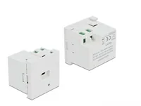 Delock Easy 45 USB Ladeportmodul Terminalblock - USB-C Buchse - USB Standard: 3.0/3.1/3.2 Gen 1 (5 Gbps) - Winkelstecker: Nein - Steckertyp Seite B: USB-C Buchse - Besondere Eigenschaften: Keine - Steckertyp Seite A: Terminalblock