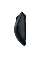 Razer Gaming-Maus DeathAdder V4 Pro - Bedienungsseite: Rechtshänder - Maus Features: Programmierbare DPI-Einstellung - Programmierbare Tasten - Scrollrad - Seitliche Zusatztasten - Detailfarbe: Schwarz - Gewicht: 56 g - Schnittstelle: USB-C - Maximale Emp