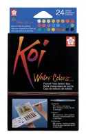 Talens Aquarellfarbe Koi Pocket Field Sketch Box 24 Näpfchen - Art: Aquarellfarbe - Detailfarbe: Mehrfarbig - Set: Ja - Verpackungseinheit: 1 Stück