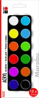 Marabu Acryl Basic Acrylic paint 3.5 ml 12 pc(s)