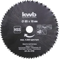 kwb 575905 circular saw blade 8.5 cm 3 pc(s)