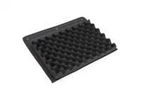 B&W Deckeltasche LP/1000 zu Typ 5000 und 5500 - Höhe: 290 mm - Breite: 430 mm - Tiefe: 30 mm - Detailfarbe: Schwarz