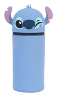 Grupo Erik Etui Stitch 3D 3D Stifte-Etui Silikon Tropical 7 x 7 x 17 cm - Gefüllt: Nein - Etui-Art: Etui - Detailfarbe: Blau - Mehrfarbig - Material: Silikon