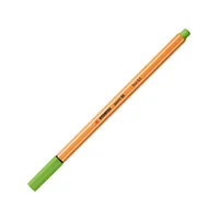STABILO Fineliner point 88 Apfelgrün - Strichstärke: 0.4 mm - Set: Nein - Verpackungseinheit: 1 Stück - Eigenschaft-Stift: Keine - Anwender: Schule - Büro - Erwachsene - Kinder - Fasermaler & Fineliner Art: Fineliner