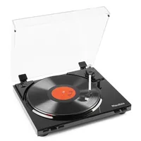 Audizio Plattenspieler RP310 Schwarz - Detailfarbe: Schwarz - Plattenspieler Antriebsart: Riemenantrieb - Platte Geschwindigkeit: 45 U/min - 33? U/min - Tonabnehmer: Dabei - Tonarm: Gerade - Anwender: HiFi