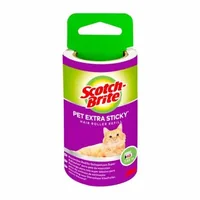 Scotch-Brite Kleiderroller Pet Extra, 1 Roller mit 2 Ersatzrollen - Material: Kunststoff - Papier
