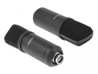 Delock Kondensatormikrofon USB für Gaming & Podcasting - Typ: Einzelmikrofon - Bauweise: Desktop - Anwendungsbereich: Gesang & Sprache - Voice-Chat / Gaming - Wandlerprinzip: Kondensator - Richtcharakteristik: Niere - Umschaltbare Richtcharakteristik: Nei