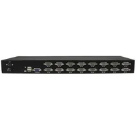 StarTech.com 16 Port 1U Rackmount USB KVM Switch with OSD (SV1631DUSBU)