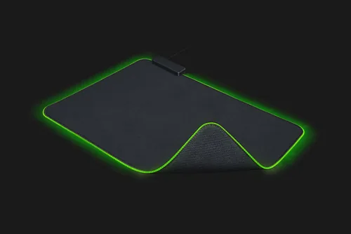 Razer Gaming-Mausmatte Goliathus Extended Chroma Schwarz - Tiefe: 294 mm - Breite: 920 mm - Detailfarbe: Schwarz - Form: Eckig - Höhe: 3 mm - Handgelenkauflage: Nein