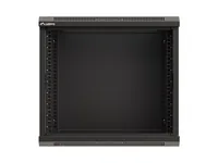Lanberg WF03-5309-10B rack cabinet 9U Wall mounted rack Black