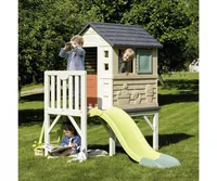Smoby Spielhaus Life Stelzen - Produkttyp: Spielhaus - Widerstandsfähigkeit: Witterungsbeständig - UV Schutz - Altersempfehlung ab: 2 Jahren - Tiefe: 160 cm - Breite: 197 cm - Aussenanwendung: Ja