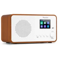 Audizio DAB+ Radio Avio Weiss - Radio Tuner: FM - DAB+ - Stromversorgung: Netzbetrieb - Detailfarbe: Weiss - Ausstattung: Sleep-Timer - Display - Weckfunktion - Schlummerfunktion - Senderspeicher - Typ: Tischradio