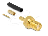 DELOCK RP-SMA Bu. zum Crimpen RG-174RG-316 schrumpfschlauch