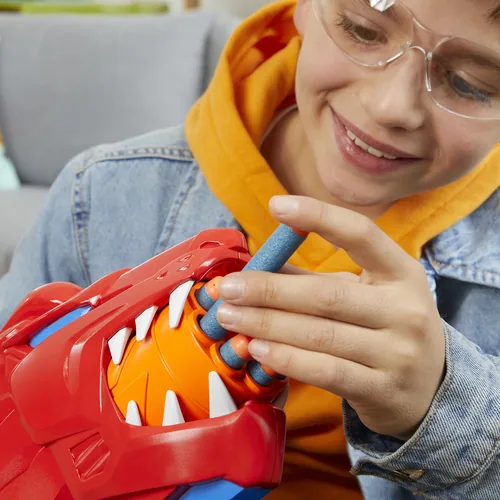 NERF Junior Wild Lionfury - Waffentyp: Gewehr - Altersempfehlung ab: 6 Jahren - Geschossart: Dart - Motorisierter Dartabschuss: Nein