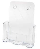 Deflecto 77001 literature rack 1 shelves Transparent