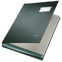 Leitz Unterschriftenmappe Unterschriftsmappe PP 20 Fächer, Schwarz - Typ: Unterschriftenmappe - Ausstattung: Fächer - Detailfarbe: Schwarz - Material: Karton