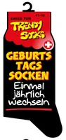 Trendcompany Socken Geburtstag 41-46 - Anlass: Geburtstag - Empfänger Geschenke: Für Frauen - Für Männer - Produkttyp Geschenke: Socken