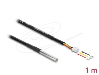 DeLOCK 91386 sensor/actuator cable 1 m No Black