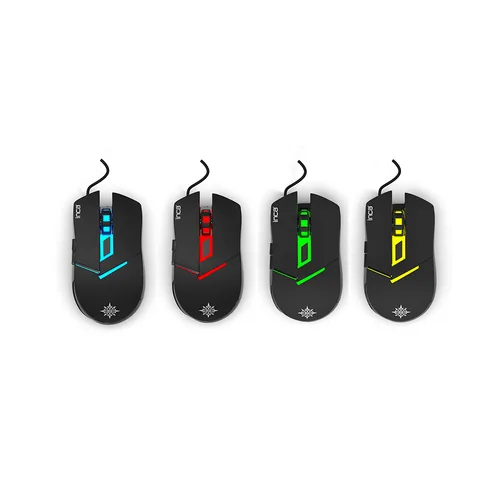INCA Gaming MausTastatur RGB 3200DPI6Tasten1.50m schwarz retail