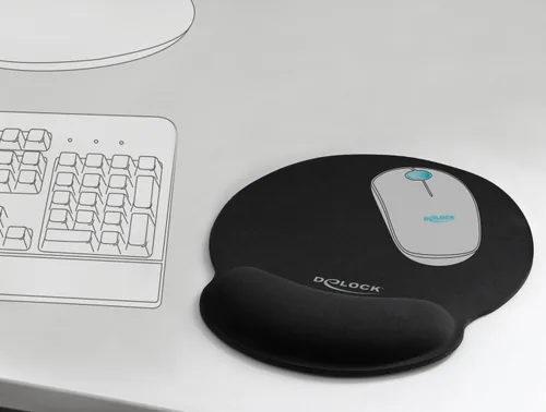 DeLOCK 12559 mouse pad Black