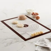 Lékué Backmatte mit Massangaben, Silikon, 60 x 40 cm - Backpapierart: Wiederverwendbar - Eigenschaften: Keine Eigenschaft - Zertifikate: Keine Zertifizierung - Verpackungseinheit: 1 Stück - Breite: 40 cm - Länge: 60 cm