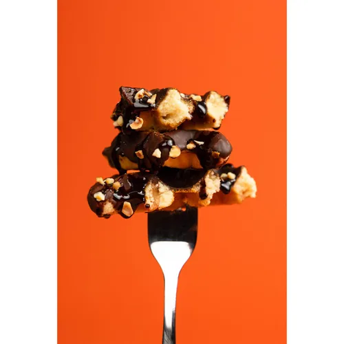 Go Fitness Nutrition Protein Waffle 1 x 50 g, Double Chocolate - Produktionsland: Belgien - Anwendungszweck: Muskelaufbau - Einnahme: Nicht relevant - Nachhaltigkeit: Nicht angegeben - Gewicht pro Einheit: 50 g - Sportart: Fitness