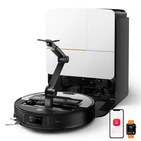 Roborock Saug- und Wischroboter Saros Z70 Silber - Ladezeit: 150 min - Fernbedienung: Smartphone (WLAN) - Detailfarbe: Silber - Filtertyp: Staubfilter - Max. Laufzeit: 180 min - Nasswischfunktion: Ja