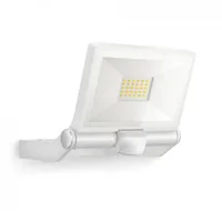 Steinel Strahler XLED one Sensor Weiss - Dimmbar: nicht dimmbar - Lichtfarbe: Warmweiss - Farbtemperatur Kelvin: 3000 K - Zusätzliche Ausstattung: Dämmerungssensor - Bewegungssensor - Leuchtenfarbe: Weiss - Lichtausbeute: 111 lm/W