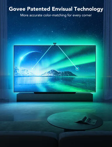 Govee H605C Envisual TV Backlight T2 | LED Strip | for TV 75-85 inch, RGBIC, Wi-Fi+Bluetooth