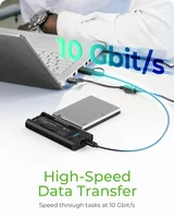 ICY BOX DockingStation M.2 IB-180MS-C31 NVMe SSD & SATA Drive, USB-C