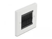 DELOCK Kabelmanagement Abdeckblende 86 x 86 mm