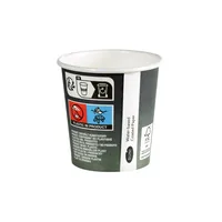 BioPak Einwegbecher Urban 120 ml, 20 Stück - Produkttyp: Einwegbecher - Materialtyp: Papier - Material: Karton - Detailfarbe: Dunkelblau - Weiss - Verpackungseinheit: 20 Stück